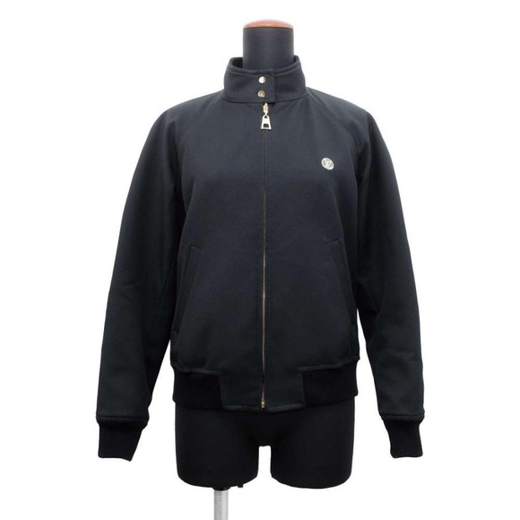 Louis Vuitton Black Since 1854 Monogram Knit Reversible Bomber Jacket - Picture 4 of 9